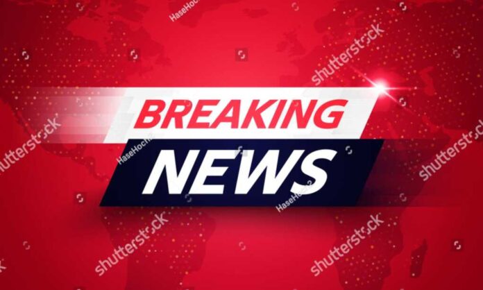 Shutterstock_1657847407.jpg Graphic design featuring the words Breaking News on a red background