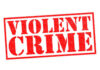 Red stamp with the words VIOLENT CRIME