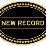 RECORD CRUSHED — 70 Seconds Gone A badge displaying the text 'NEW RECORD' surrounded by gold stars