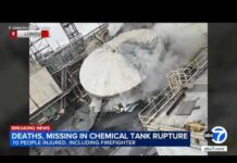 Deaths confirmed after chemical tank ruptures