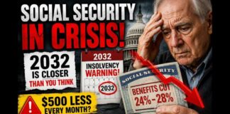 Social Security Crisis 2032: Millions Could Lose 28% of Benefits as Retirement System Nears Collapse