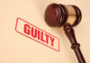 Hollywood Brawl Fallout: Guilty — But No Jail Guilty stamp with gavel