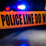 VIDEO: Street Turns Into Cop Killing Zone Police tape with flashing lights in the background.