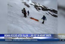 Woman rescued after falling 1,500 ft. on Mount Shasta