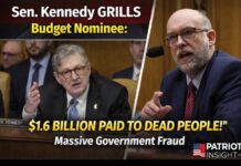 "$1.6 Billion in Checks Cashed by Dead People?" Sen. John Kennedy EXPOSES Massive Government Fraud
