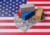 Renewal Rejected — Leverage Game Begins Mini shipping containers on US dollars over an American flag