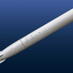 Missile Shortage Alert — America’s Arsenal Drained A missile displayed against a blue background