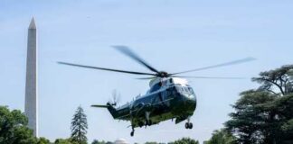 Marine One helicopter