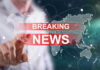 BREAKING: Trump Orders Dairy, Booze, Bikes Axed World map with Breaking News text overlay.