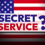 Threat Surge Rattles Secret Service Secret Service text over American flag background.